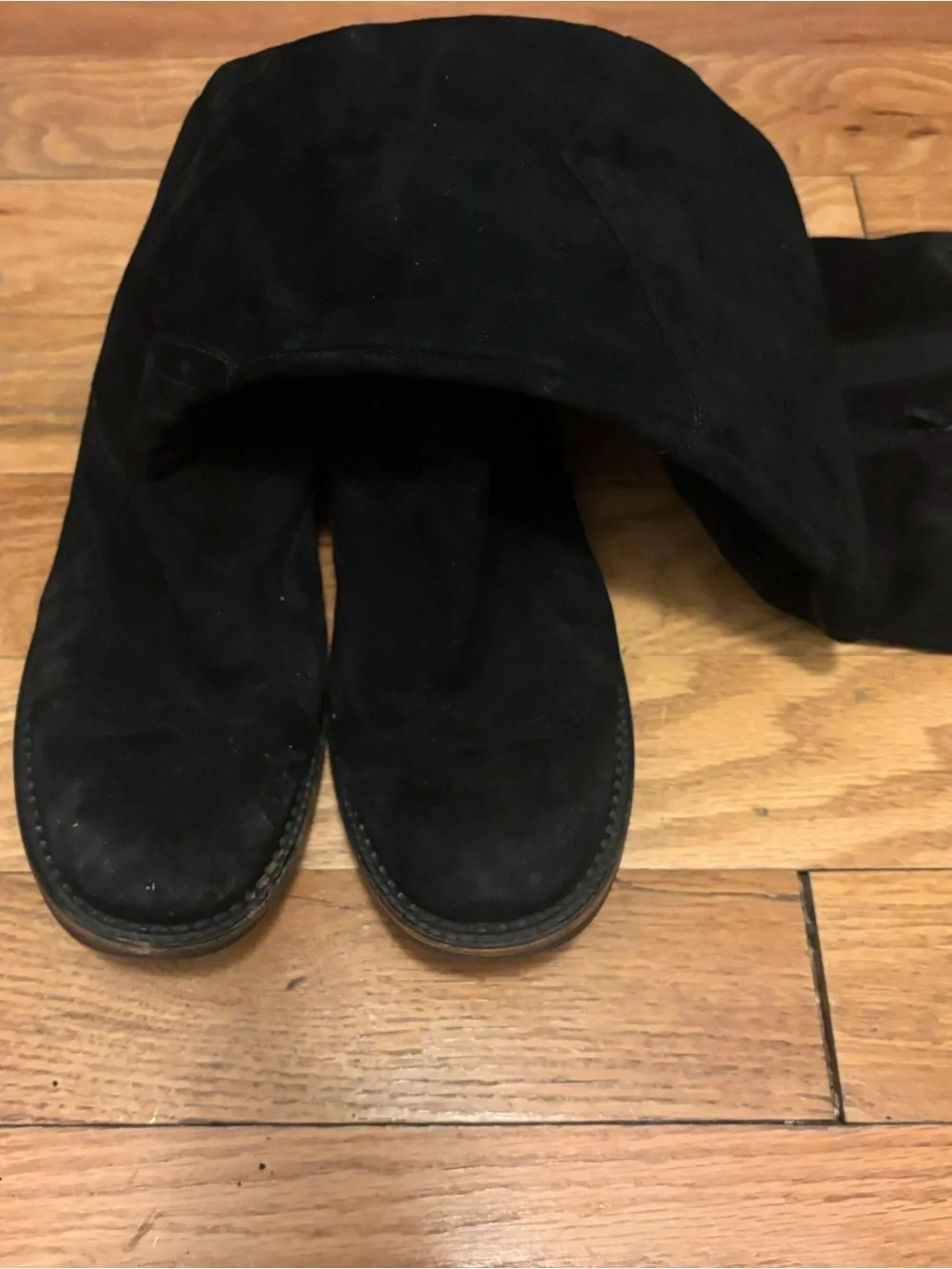Jolly’s • Black Suede Knee High Boots Women's • Size 13.5